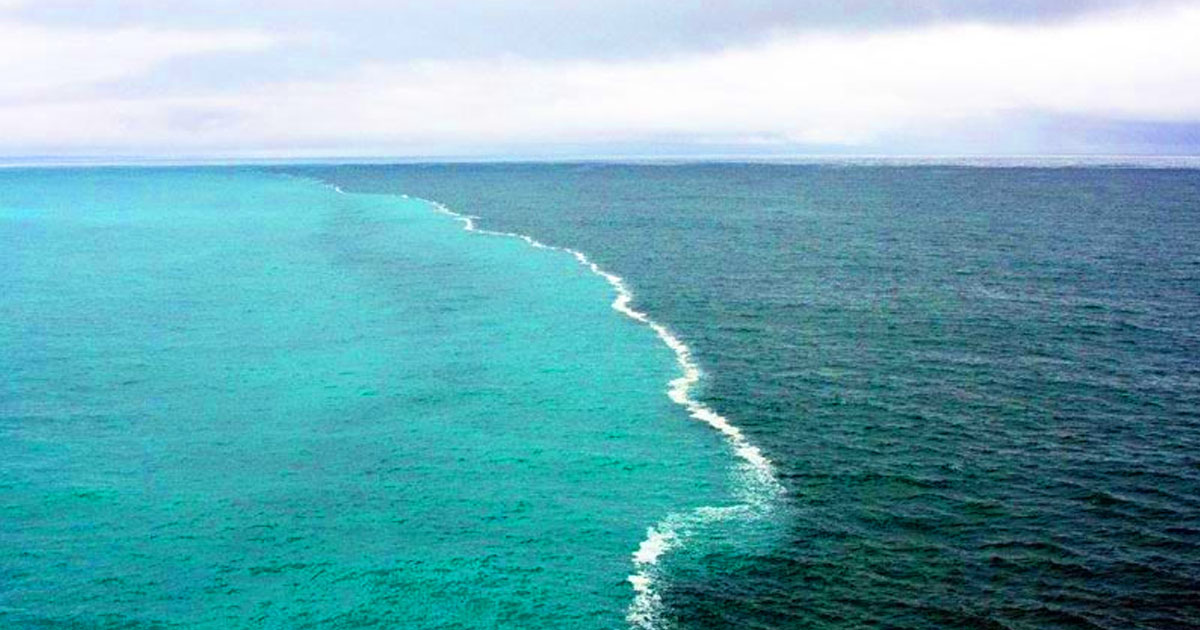 due mari si incontrano - 3 Merkwürdige Ozean-Geheimnisse, die Sie verwirren werden
